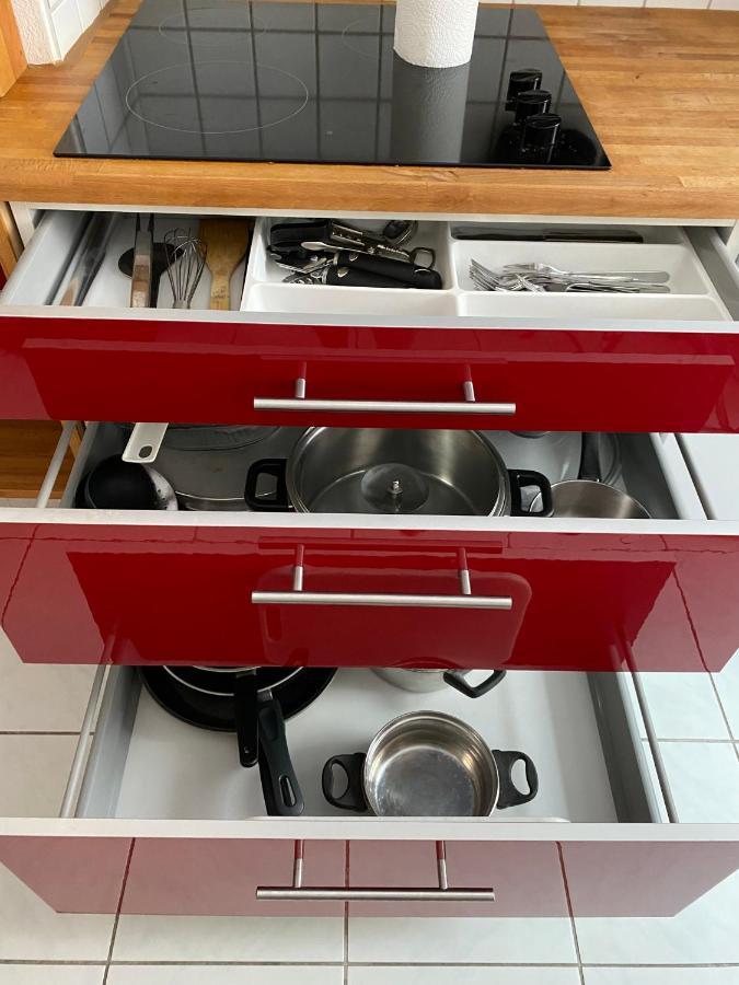 Stay In Aux, Feel At Home ! 2 Room Apartment Central Incl All You Need For 4 Person, 24H Check In, Pkw Parking Only Augsburg Bagian luar foto